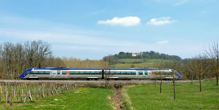 Train, Sncf, Track, Railway, Rails, france, line, railway track HD wallpaper