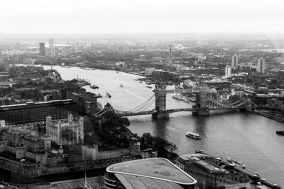 architecture, building, infrastructure, bridge, river, water HD wallpaper