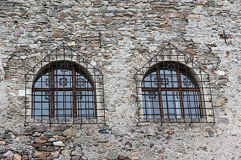 window, old, old window, facade, historically, weathered, wood HD wallpaper