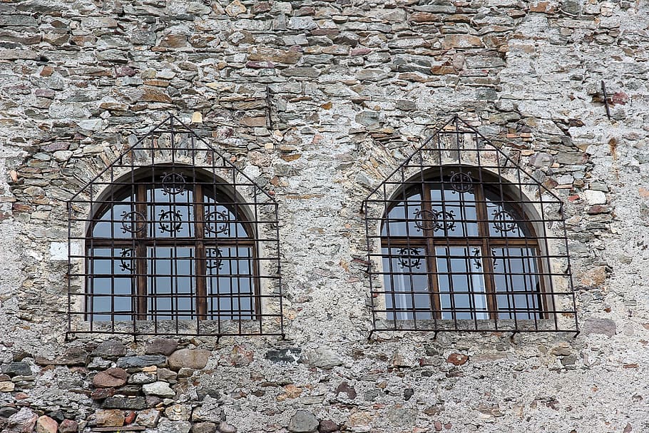 window, old, old window, facade, historically, weathered, wood HD wallpaper