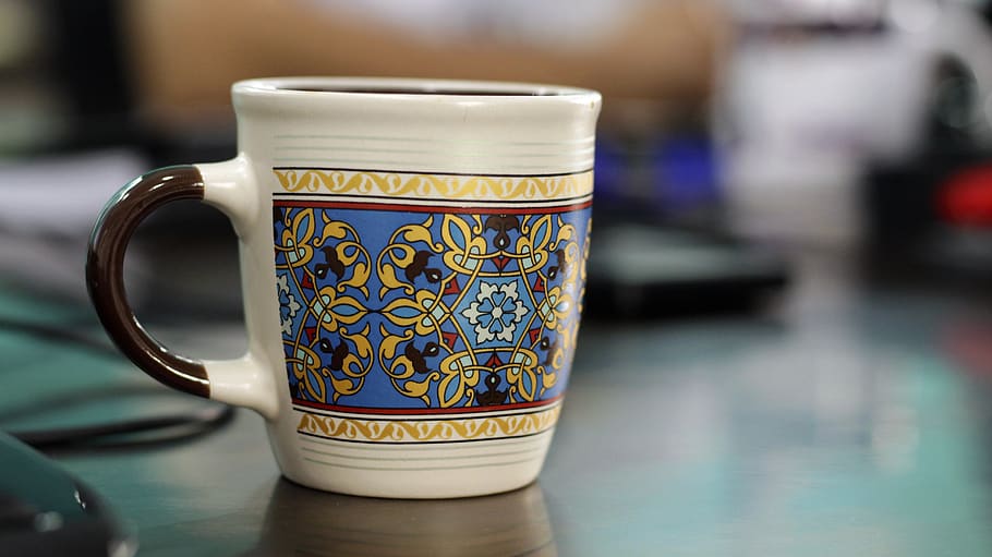 tea, cup, tea time, office break, mug, drink, ceramics, food and drink HD wallpaper