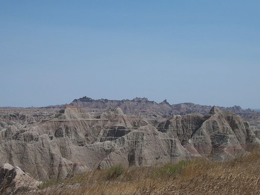 Badlands, Arid, Desolate, Desert, Nature, park, geological HD wallpaper