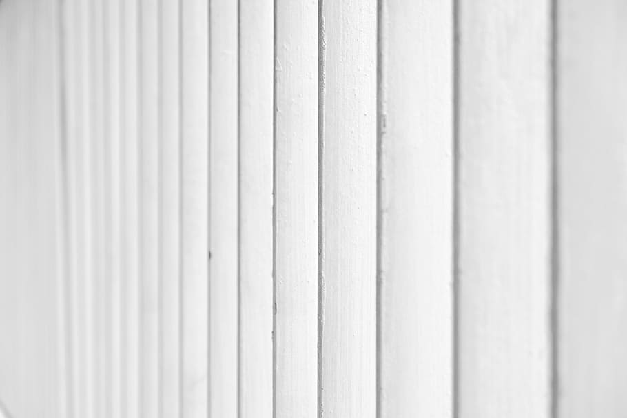 white painted wooden wall, white window blind, pattern, line HD wallpaper