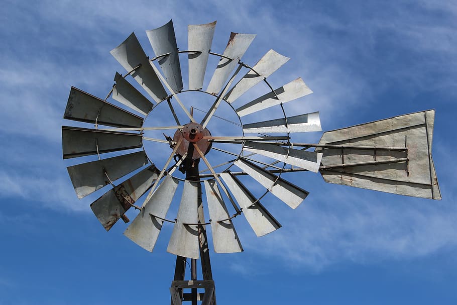 windmill, old, landscape, landmark, farm, energy, culture, historic HD wallpaper