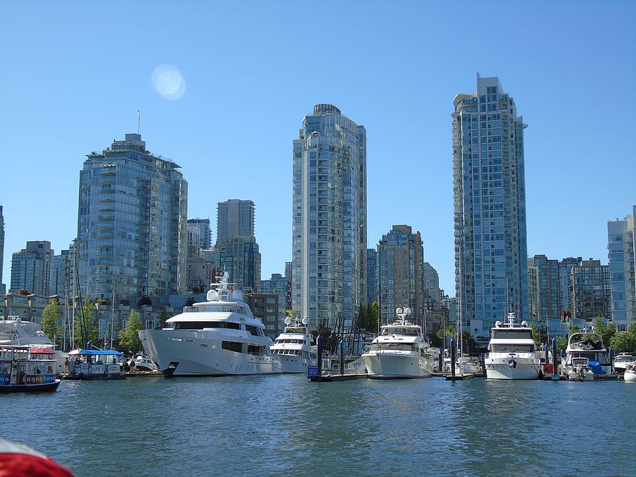 view, vancouver, canada, building exterior, architecture, built structure HD wallpaper