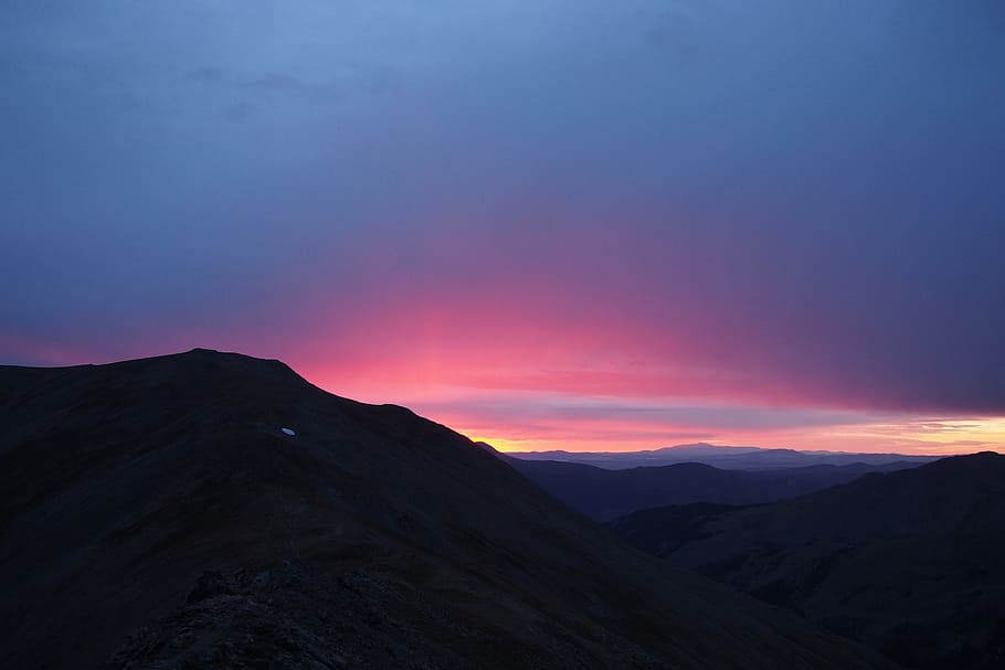 nature, landscape, clouds, sky, mountain, scenics - nature HD wallpaper
