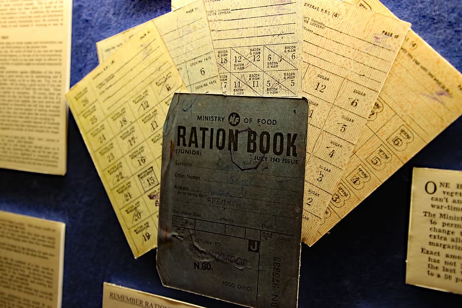 Ration Book, War, Book, British, britain, economy, identification HD wallpaper