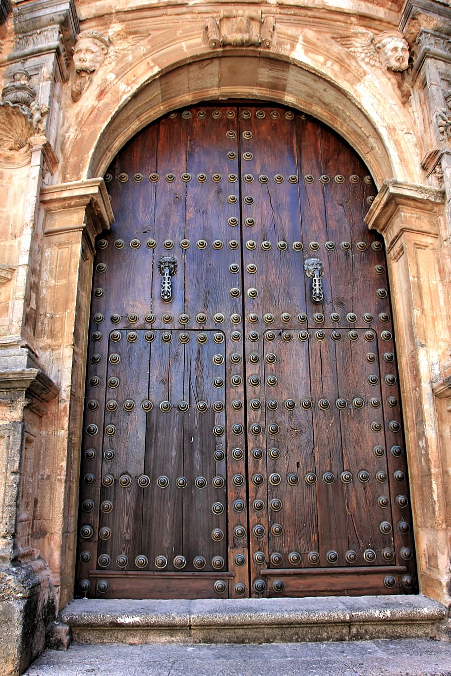 architecture, old, building, door, input, goal, wood, house entrance HD wallpaper