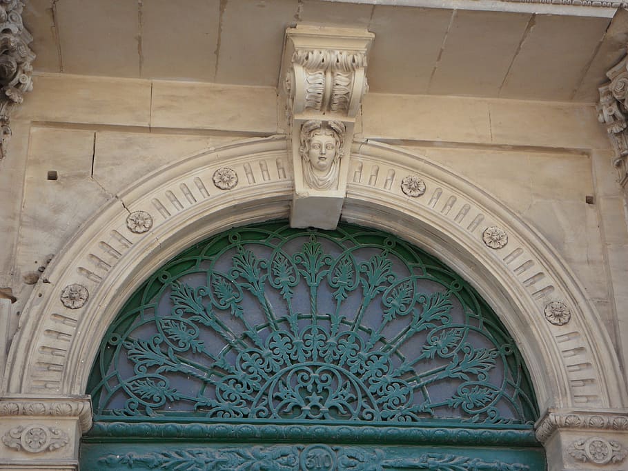door, archway, input, decorated, ornament, pattern, ornaments HD wallpaper