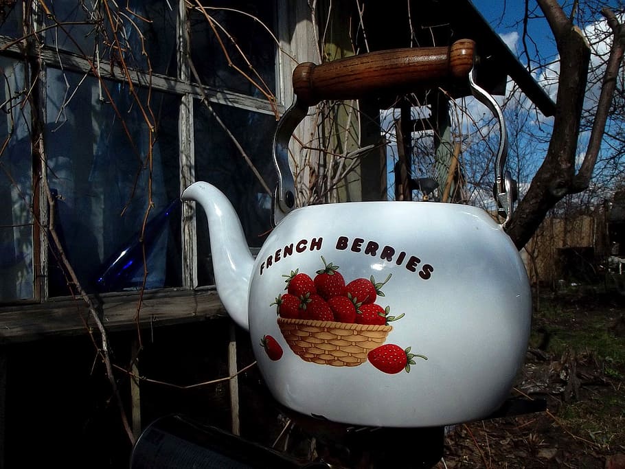 Garden, Dacha, Tea Party, Maker, White, food and drink, no people HD wallpaper