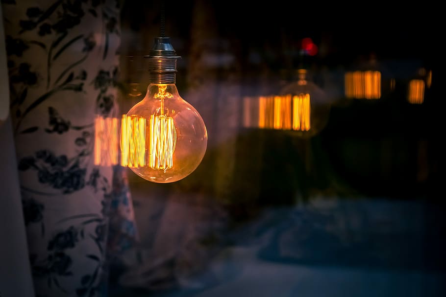 orange, bright, bulb, lightbulb, ecology, electricity, energy HD wallpaper