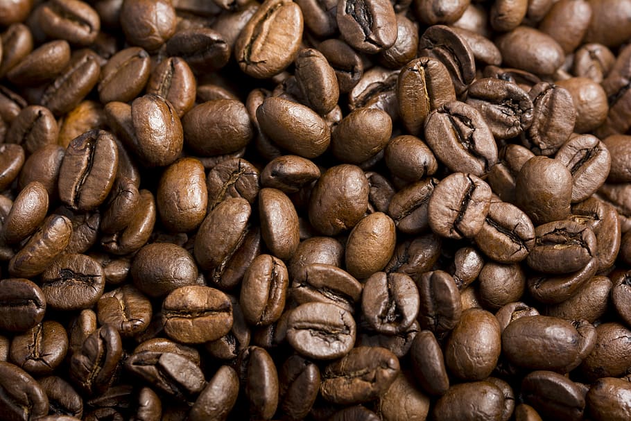 coffee bean lot, coffee beans, aroma, brown, drink, cafe, coffee - drink HD wallpaper