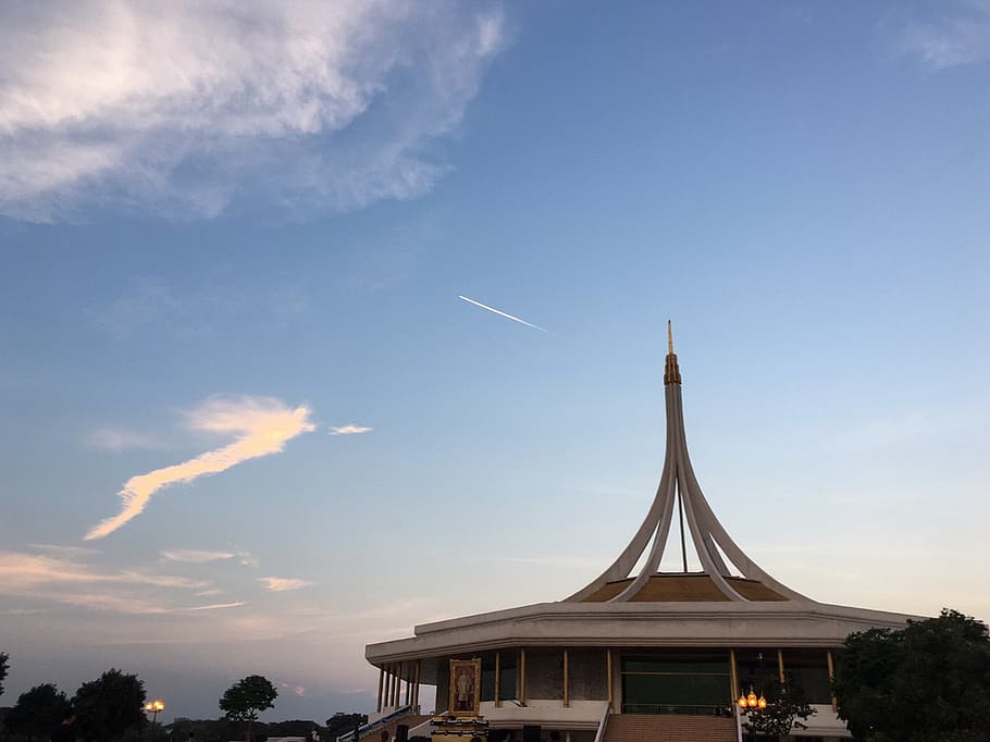 suan luang, parks, exercise, sky, cloud - sky, architecture HD wallpaper