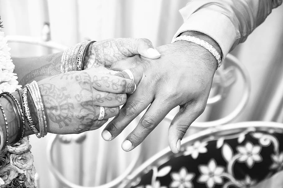 indian wedding, hand, ring, human hand, human body part, adult HD wallpaper
