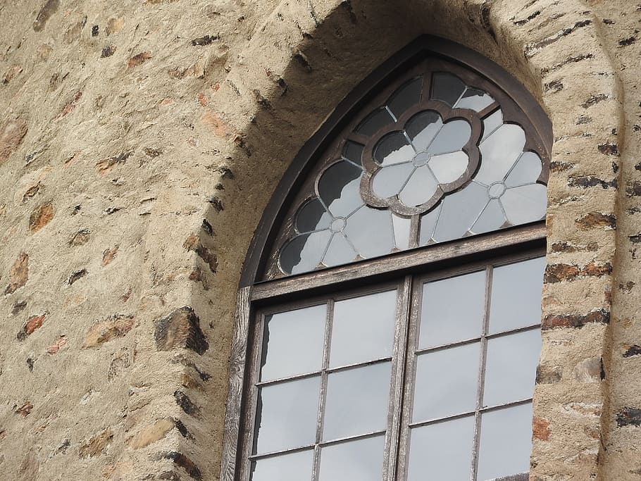 window, historical, glass, old, built structure, low angle view HD wallpaper