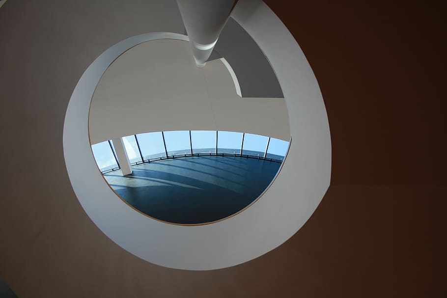 mirror and window optical illusion, architecture, objects, impact HD wallpaper