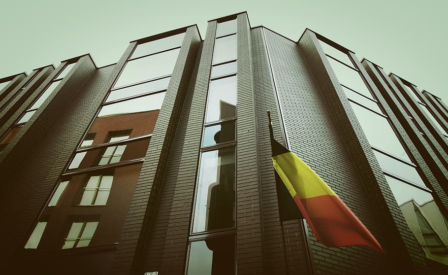 Low Angle Photography of Gray Building, architectural design HD wallpaper