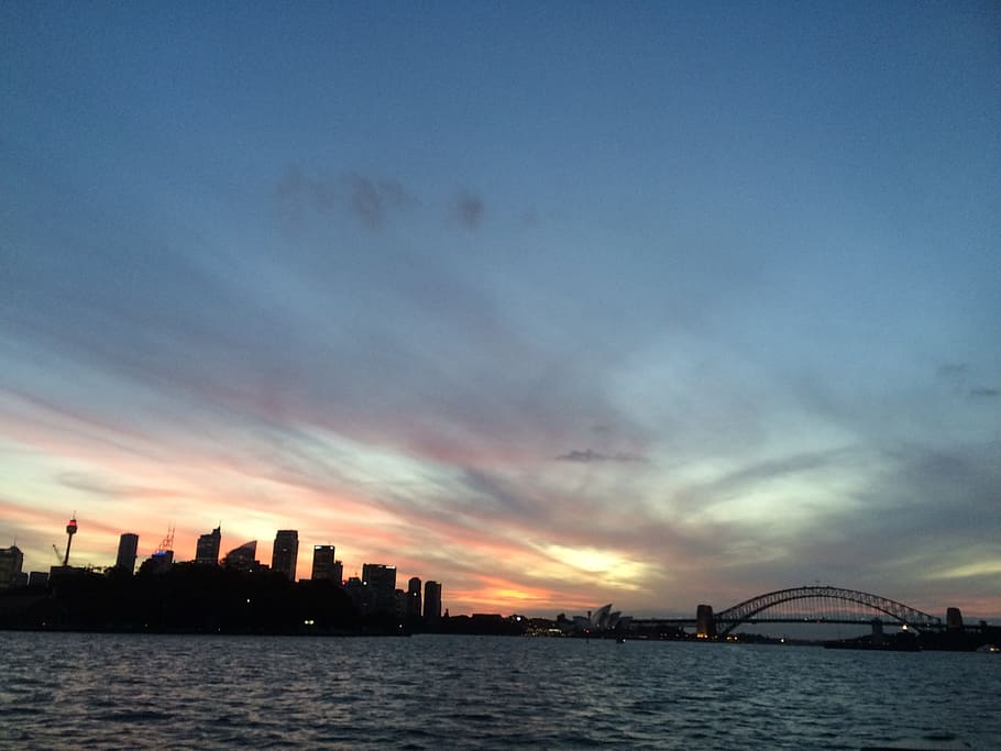 Sydney Harbour, Harbour Bridge, cityscape, water, tourism, nsw, HD wallpaper