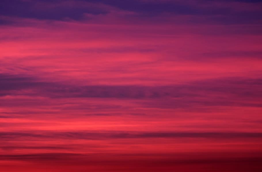 sunset, sky, clouds, twilight, rosa, red, cloud - sky, beauty in nature HD wallpaper