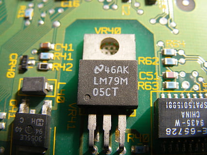 transistor, chip, electronics, bnc, etherlink, isa, network HD wallpaper