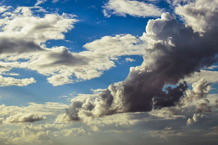 clouds, sky, nature, weather, air, cloudscape, atmosphere, meteorology HD wallpaper