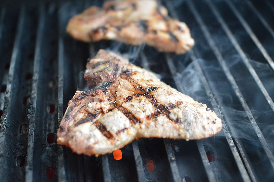 Steak, Beef, Veal, Grill, Cooking, grilled, barbecue, barbecue grill HD wallpaper