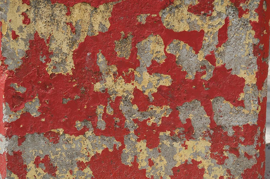 pattern, structure, red, concrete, flake, paint, textures, backgrounds HD wallpaper