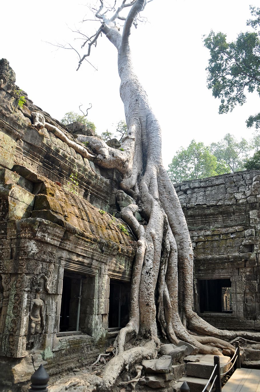 Angkor, Hinduism, Faces, Temple, Complex, temple complex, history HD wallpaper