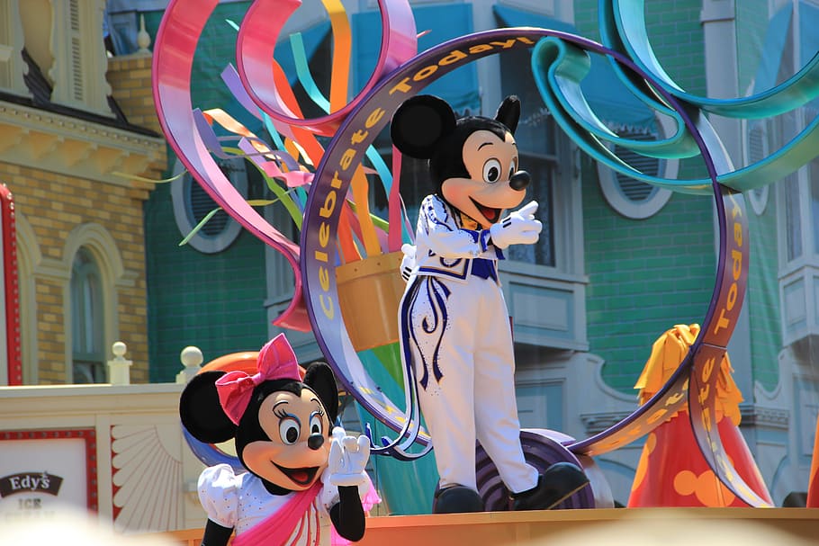 mickey, minie, disney, representation, women, real people, disguise HD wallpaper