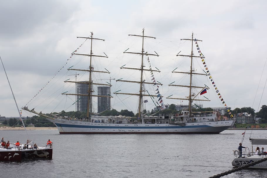 yachts, harbor, boat, ship, tradition, sea, sailing, water HD wallpaper