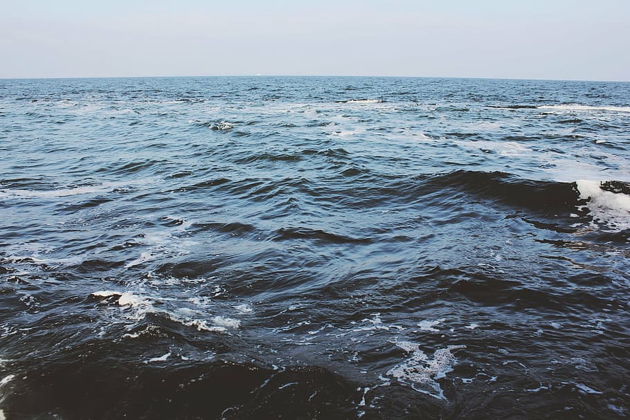 green and white body of water during daytime, ocean, nature HD wallpaper