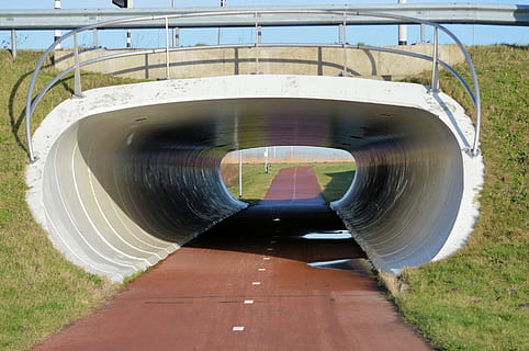 underpass, passage, tunnel, underground, subway, architecture HD wallpaper