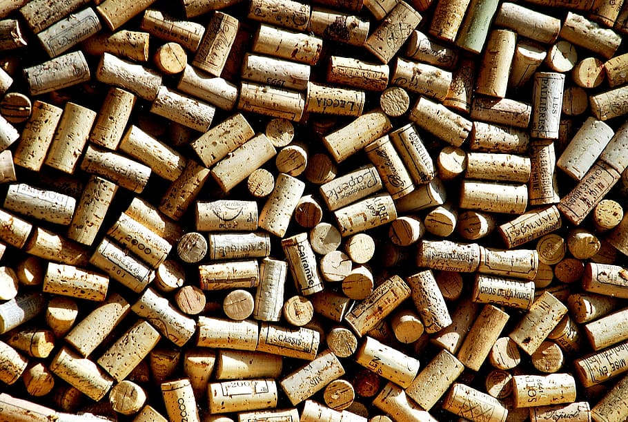 HD wallpaper: Wine corks, brown, close-up, backgrounds, cork - stopper,  abundance | Wallpaper Flare