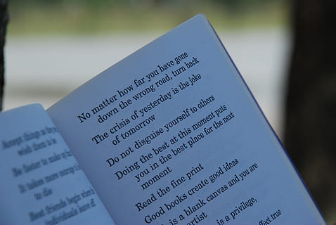 book reads no matter how far you have gone down the wrong road turn back HD wallpaper