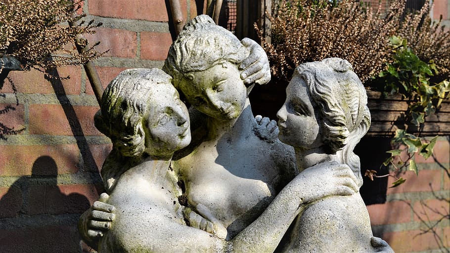 sculpture, statue, art, monument, art and craft, representation HD wallpaper