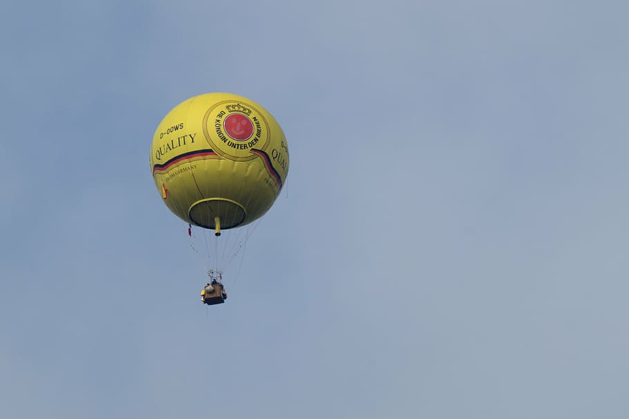 HD wallpaper: balloon, fly, air, sky, flyer, flight, aircraft, gas ...