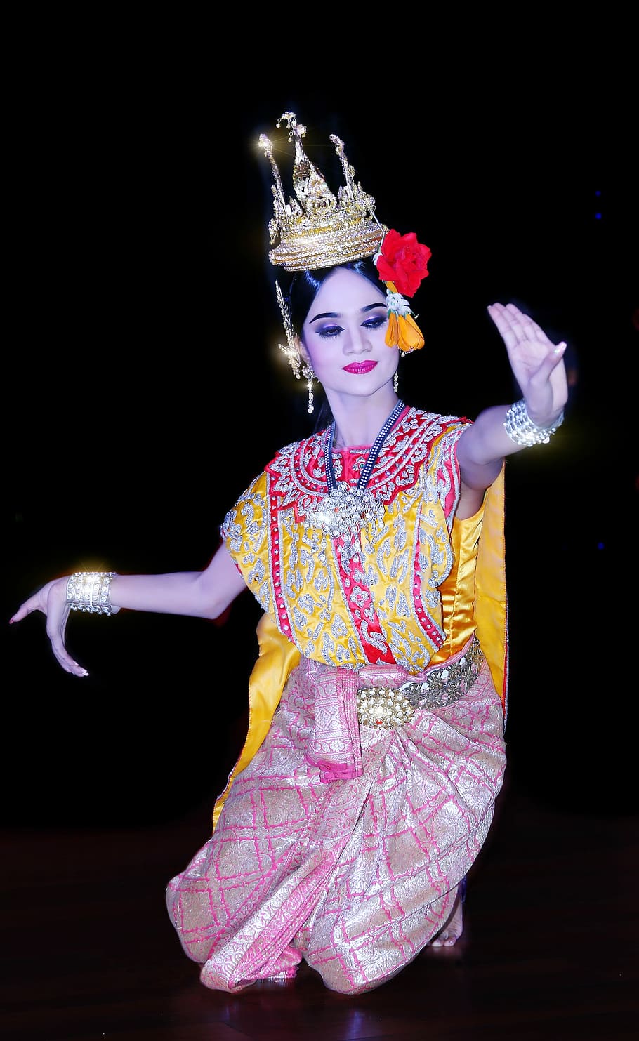 Thai Dance, Thai, Culture, Thailand, traditional, bangkok, show, HD wallpaper