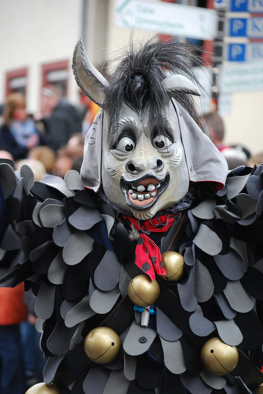 Donkey, Parade, Mask, Carnival, shrovetide, germany, mask - Disguise HD wallpaper