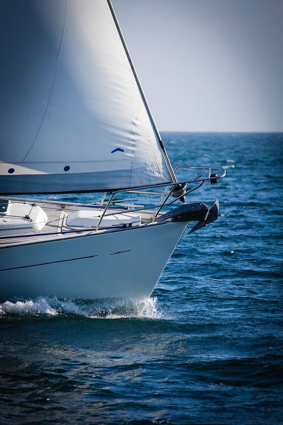 HD wallpaper: sailboat on calm body of water, Yacht, Sailing, Sea, Boat,  ocean | Wallpaper Flare