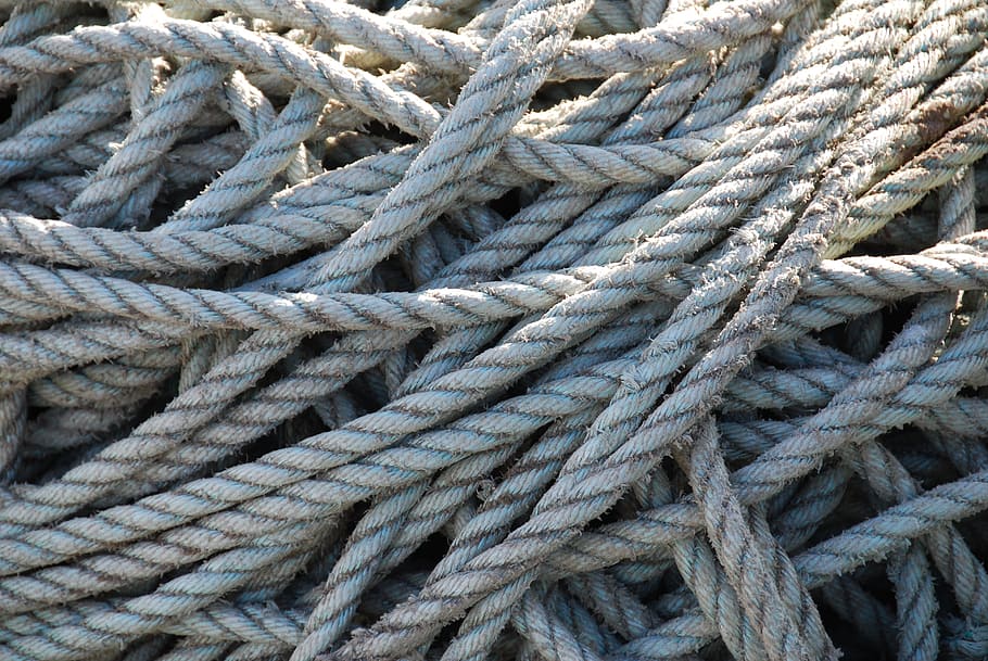 rope, pattern, texture, nautical, decoration, strength, full frame HD wallpaper