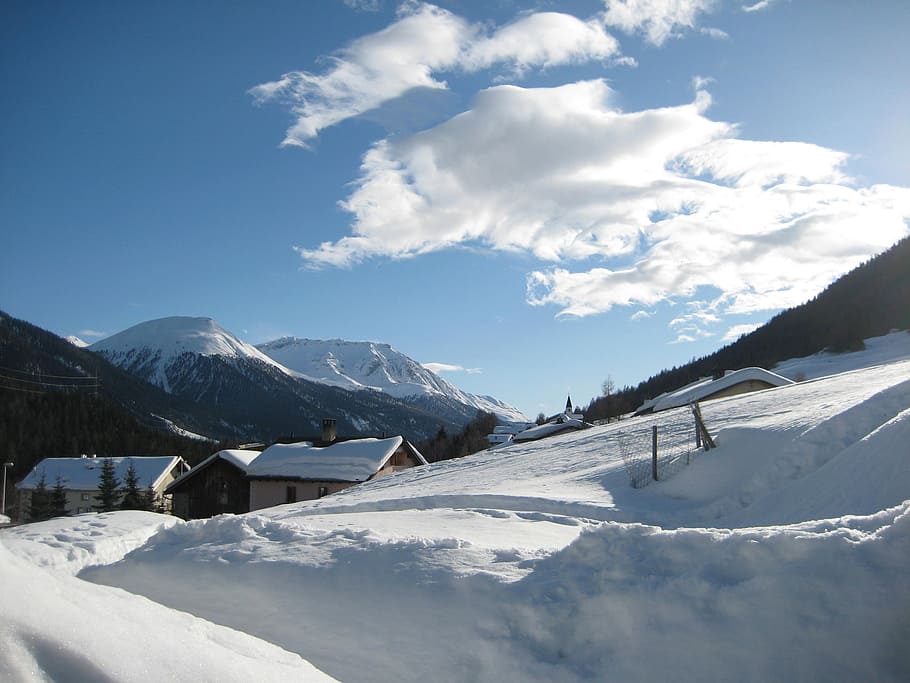 winter, alpine, snow, cold, dream day, mountains, white, switzerland HD wallpaper