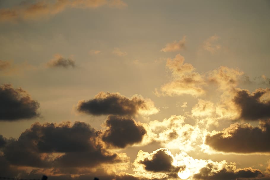 sky, evening, cloud, cloud - sky, beauty in nature, scenics - nature HD wallpaper