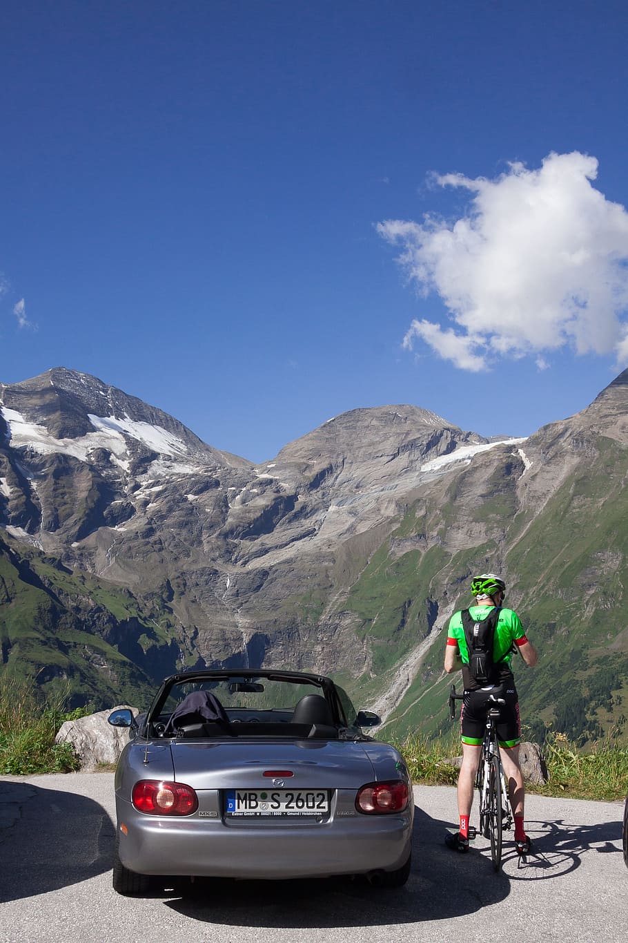 break, pass, high alpine road, grossglockner, mountains, austria HD wallpaper