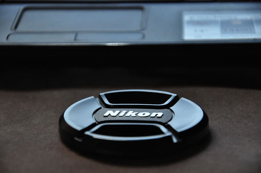 Cover, Nikon, Camera, Lens, camera cover, black, photography HD wallpaper