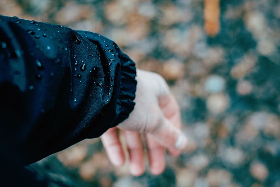 selective focus photography of left human hand, people, hands HD wallpaper