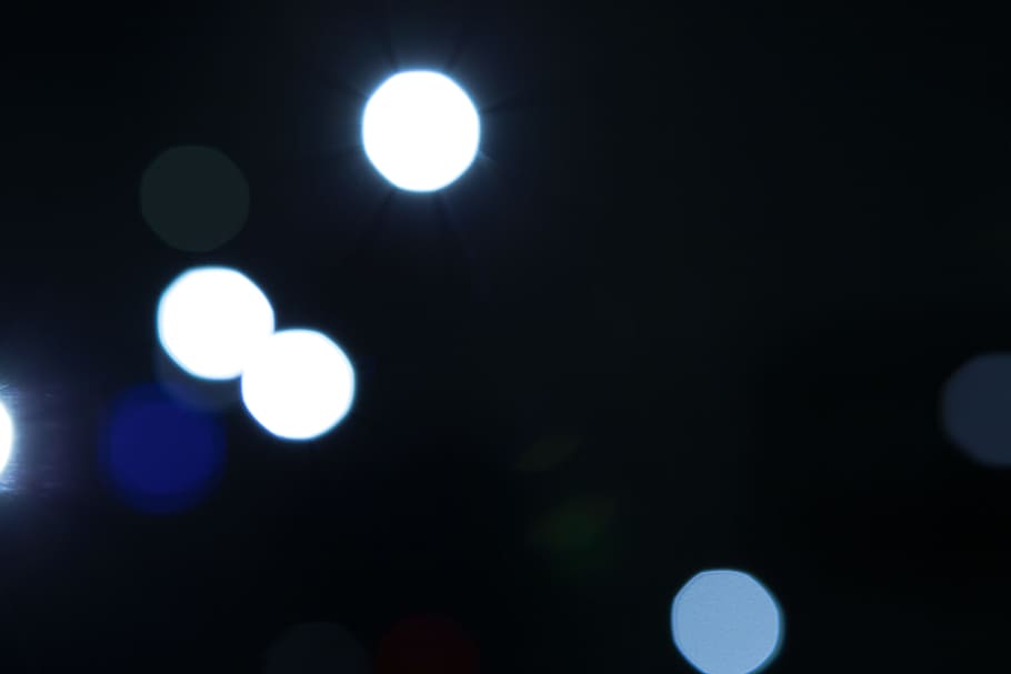 bokeh photography of lights, blur, abstract, bright, backdrop HD wallpaper