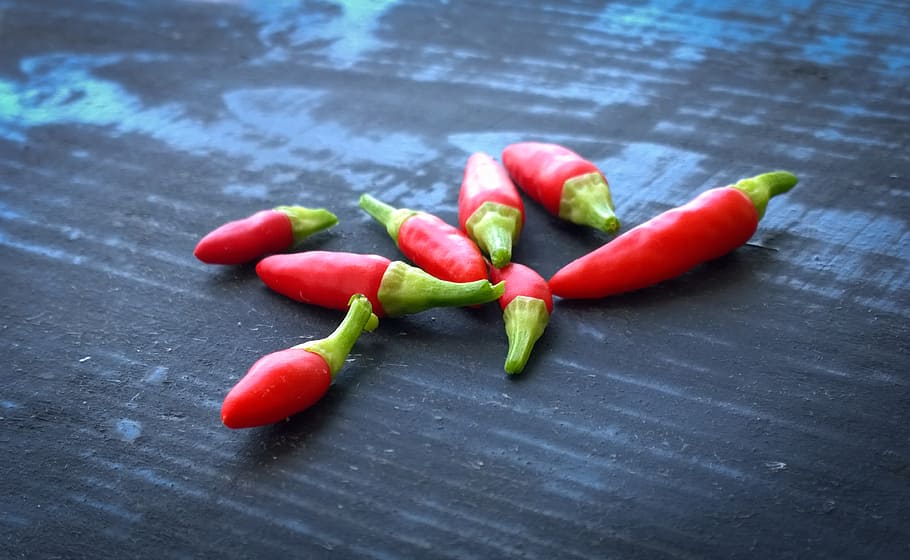 pepper, red pepper, vegetable, bell, raw, red black, organic HD wallpaper