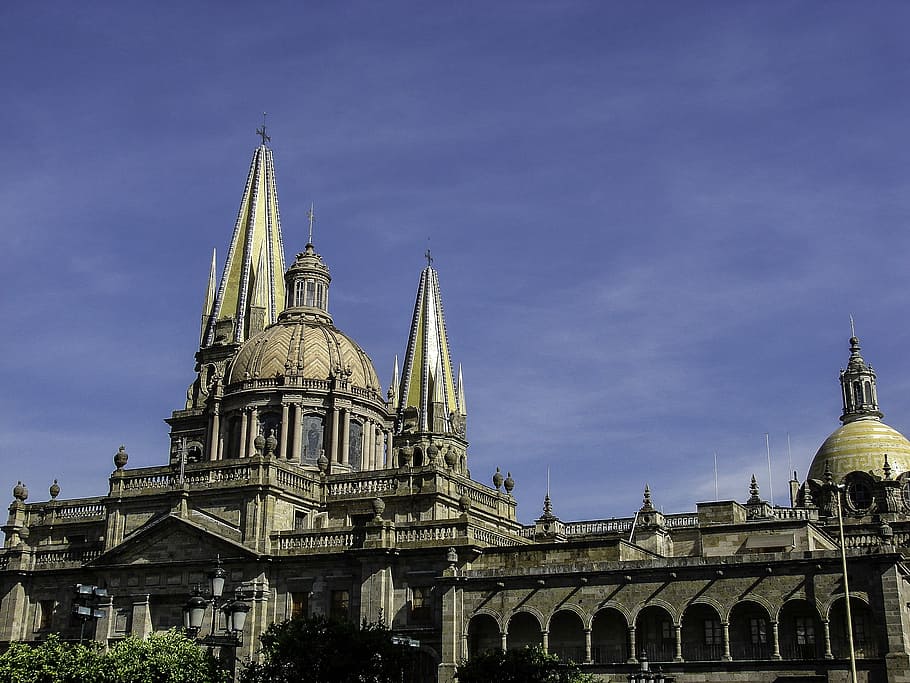 Guadalajara Cathedral in Jalisco, Mexico, architecture, building