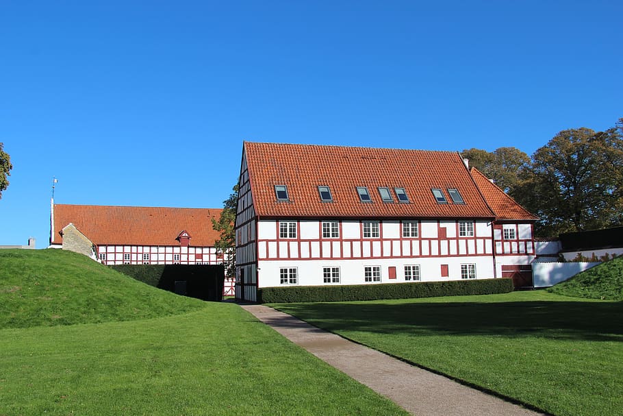 aalborg, denmark, castle, architecture, building exterior, built structure HD wallpaper