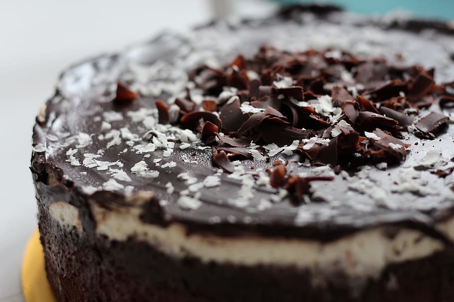 cakes, chocolate, dessert, food and drink, sweet food, baked HD wallpaper
